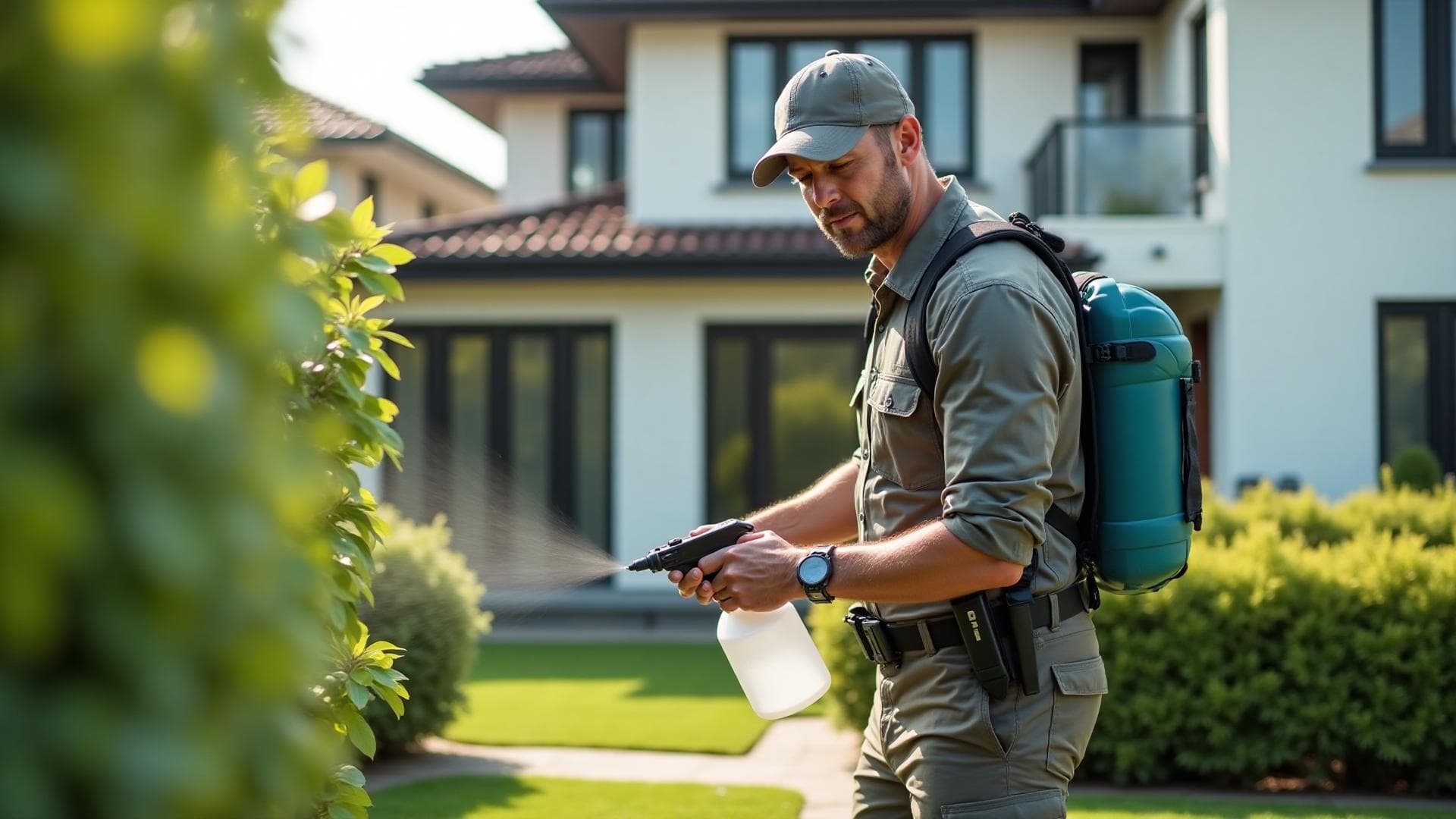 Professional pest control service